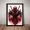 Quadro Deadpool 2 Marvel Hq Filme Arte