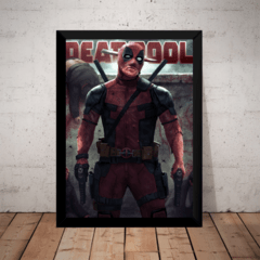Quadro Filme Deadpool 2 Marvel Hq Geek Arte