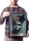 Quadro Arte XXXTENTACION Rap Poster Moldurado