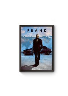 Poster Moldurado Car Legends Frank Quadro