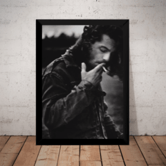 Quadro Foto Michael Hutchence Inxs Poster Com Moldura