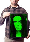 Quadro Peter Steele Banda Type O Negative Pôster Moldurado