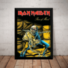 Quadro Decorativo Banda Iron Maiden Piece Of Mind