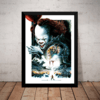 Quadro Filme It A Coisa Stephen King Artistico 42x29cm