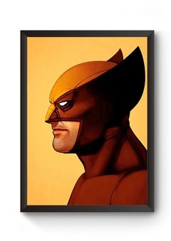 Quadro Arte X Men Wolverine Versão Antiga Poster