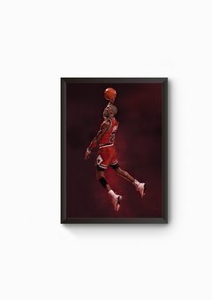 Quadro Poster Michael Jordan - Comprar em Fanarte