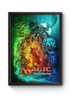 Quadro Magic the Ghatering Poster Moldurado