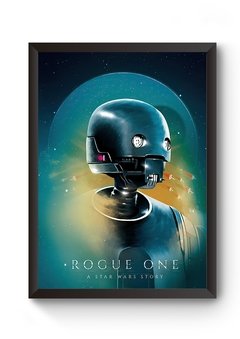 Quadro Arte Rogue One Poster