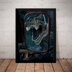 Quadro Decorativo Filme Jurassic Park World Arte