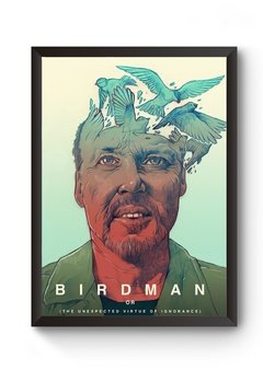 Quadro Arte Filme Birdman Poster