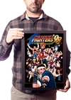 Quadro The King of Fighters '98 Game Arte Poster Moldurado