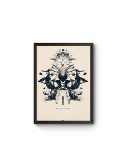 Poster Moldurado Whatchman Quadro