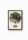 Poster Moldurado Star Wars O Império Contra Ataca