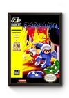 Quadro Capa Bomber Man 2 Nintendinho Poster Moldurado