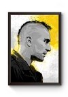 Quadro Travis Taxi Driver Poster Moldurado