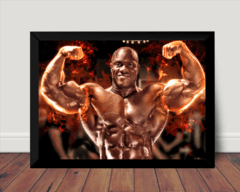 Quadro Decorativo Phil Heath Fisiculturista Academia Gym