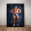 Quadro Decorativo Academia Samir Bannout Fisiculturista