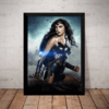 Quadro Gal Gadot Mulher Maravilha Foto Poster Com Moldura