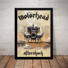 Poster Com Moldura Motorhead Aftershock Quadro