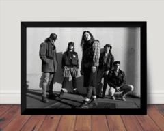 Quadro Banda Pearl Jam Arte Rock Foto Poster Moldurado