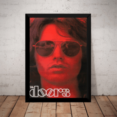 Quadro Banda The Doors Rock Arte Poster Moldurado