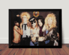 Quadro Rock Banda Guns N' Roses Poster Moldurado