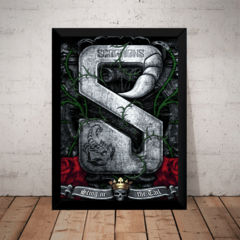 Quadro Banda Scorpions Rock Arte Poster Moldurado