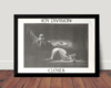 Quadro Joy Division Closer Arte Poster Com Moldura