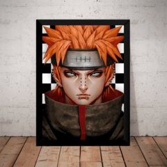 Quadro Pain Anime Naruto Shippuden Geek Arte