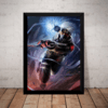 Quadro Geek Anime Naruto Shippuden Kakashi Arte