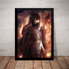 Quadro Geek Anime Naruto Shippuden Madara Uchiha Arte