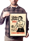 Quadro Arte Arthur Shelby Boxing Cartaz Peaky Blinders