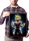 Poster Com Moldura A3 Dragon Ball  Gohan