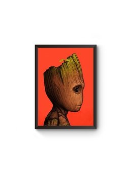 Poster Moldurado Groot Bebê