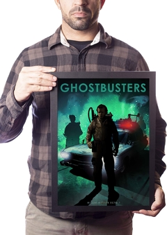 Poster com Moldura A3 Car Legends GhostBuster