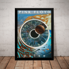 Quadro Banda Pink Floyd Pulse Rock Classico