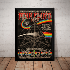 Quadro Banda Pink Floyd 1972 Carnegie Hall