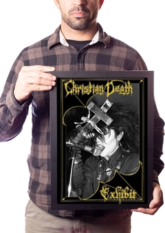 Quadro Banda CHRISTIAN DEATH Rozz Williams Gothic Rock