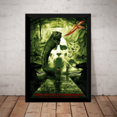 Poster Com Moldura Decorativo Harry Potter Quadro 42x29cm