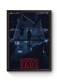 Quadro Star Wars Return of Jedi Poster Moldurado