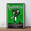 Quadro Poster Decorativo Filme Antigo Frankenstein 42x29cm