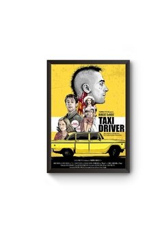 Poster Moldurado Taxi Driver Quadro