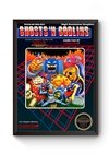 Quadro Capa Ghosts'N Goblins Nintendinho Poster Moldurado