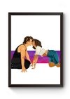 Quadro Arte Filme Dirt Dancing Poster Moldurado