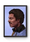 Quadro Arte Star Wars Lando Calrissian Poster