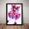 Quadro Arte Cardcaptor Sakura Nerd Anime Poster Moldurado