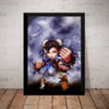 Quadro Street Fighter Chun-li Ryu Vs Ken Gamer Arte