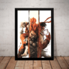 Quadro Game Arte Street Fighter Ken Akuma Ryu