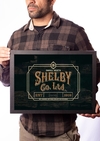 QUADRO PEAKY BLINDERS ARTE SHELBY COMPANY LTDA