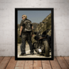 Quadro Jax Teller Sons Of Anarchy Foto Poster Moldurado